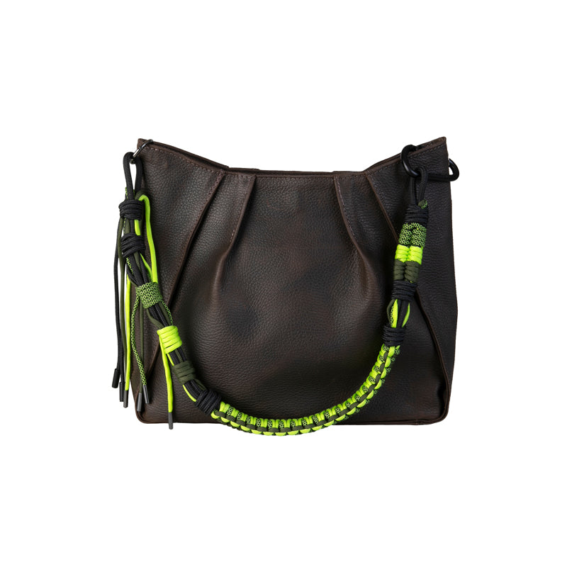 KLIPKNOT / Totebag / Café Moro / Verde Neón