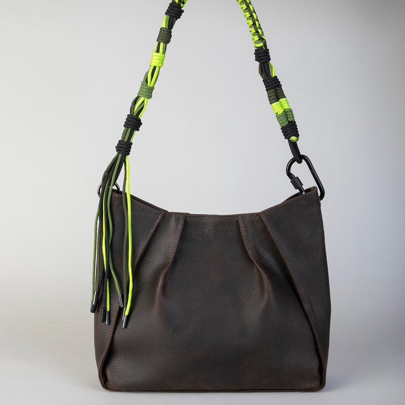 KLIPKNOT / Totebag / Café Moro / Verde Neón