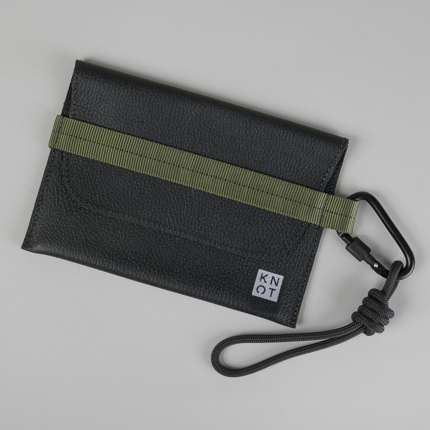 HANDKNOT / Sobre / Negro / Verde Militar