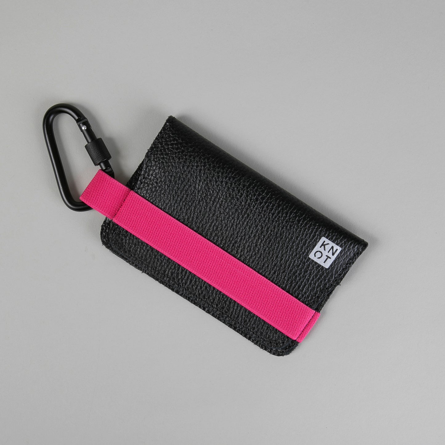 FLEXKNOT / Tabaquera elástico / Negro / Fucsia