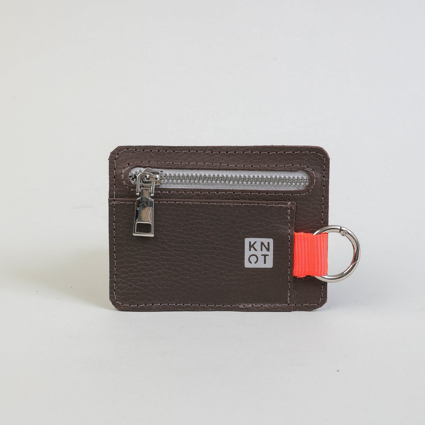 BASIKNOT / Tarjetero-monedero / Café Moro / Naranjo Neón