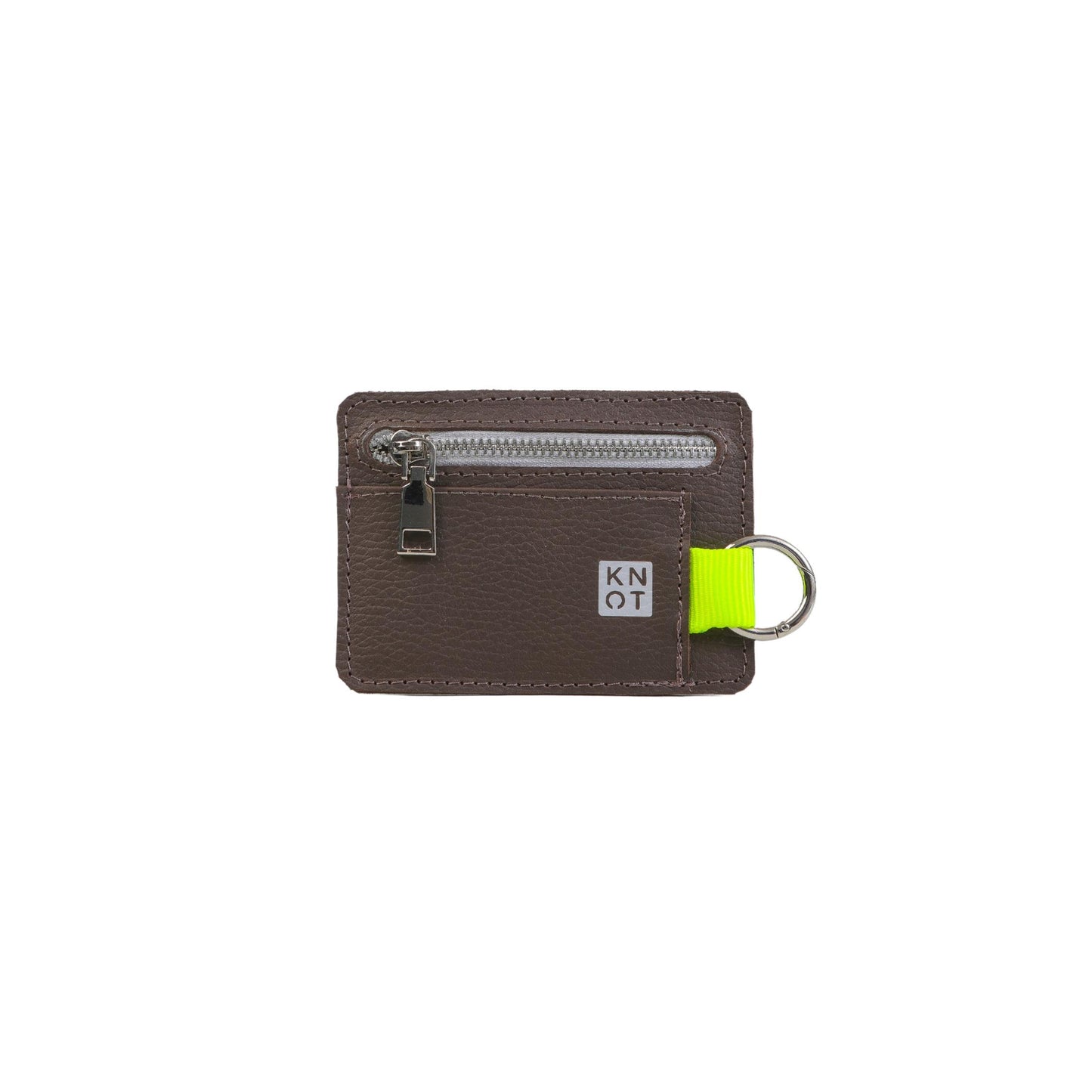 BASIKNOT / Tarjetero-monedero / Café Moro / Amarillo Neón