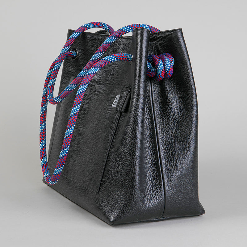 TEENKNOT / Totebag / Negro / Morado