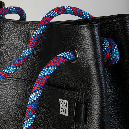 TEENKNOT / Totebag / Negro / Morado