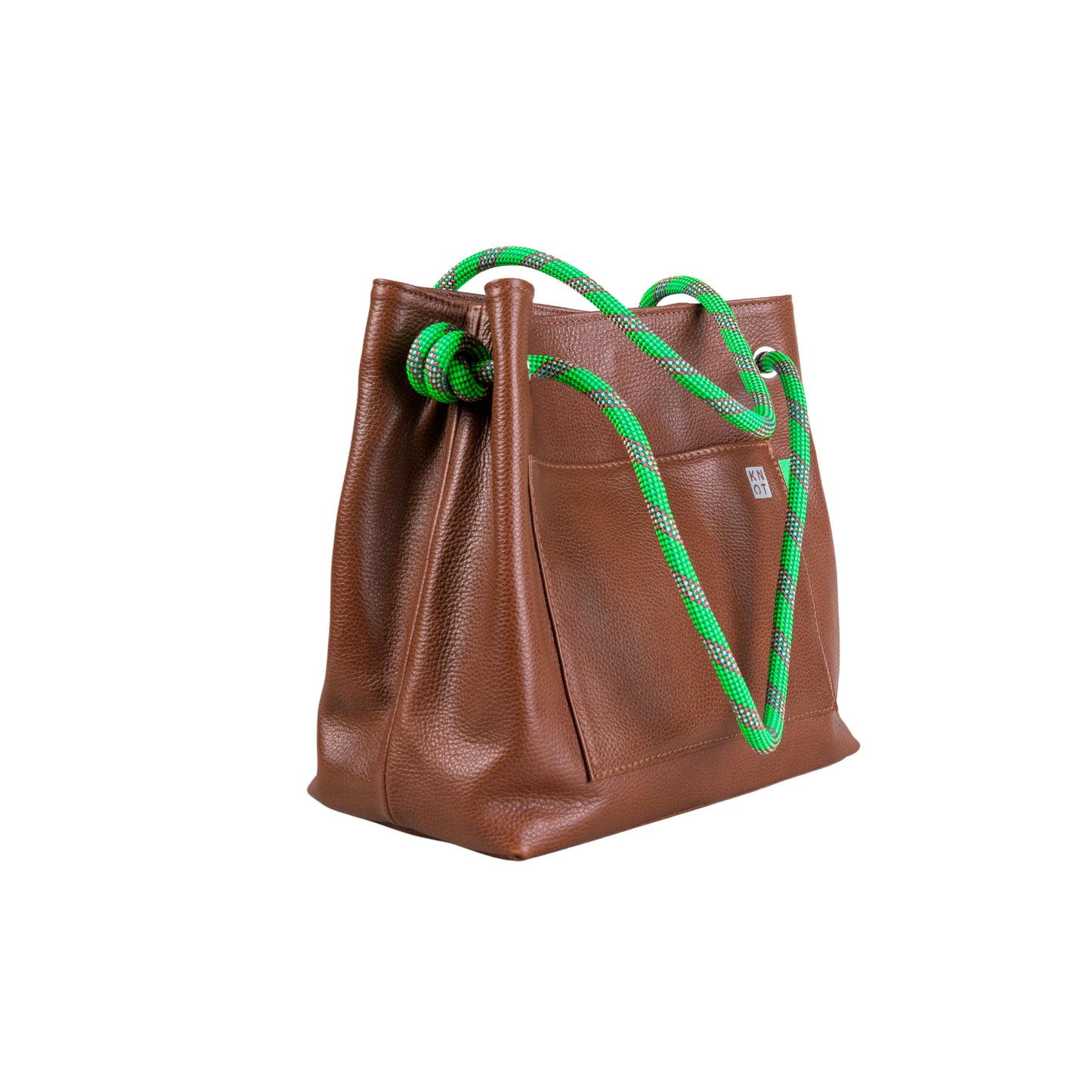 TEENKNOT / Totebag / Tabaco / Verde