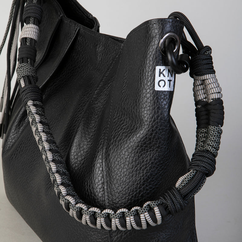 KLIPKNOT / Totebag / Negro / Gris