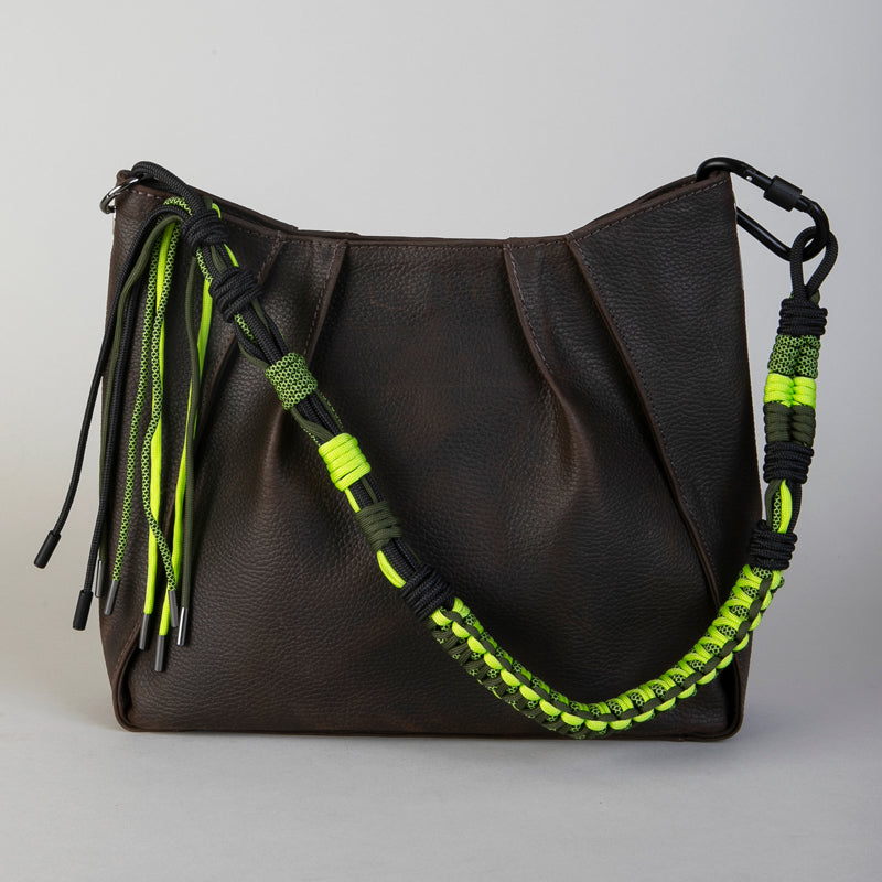 KLIPKNOT / Totebag / Café Moro / Verde Neón