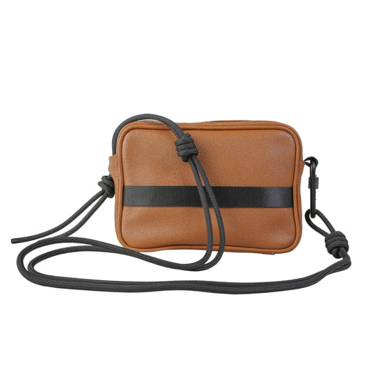 MINIKNOT / Bandolera / Camel / Negro