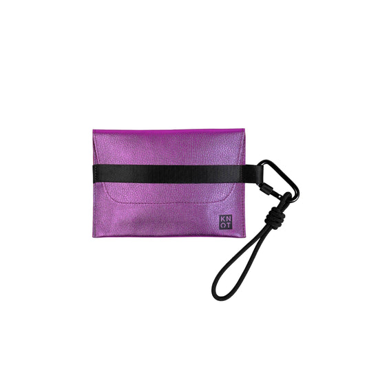 HANDKNOT / Sobre / Fucsia Metálico / Negro