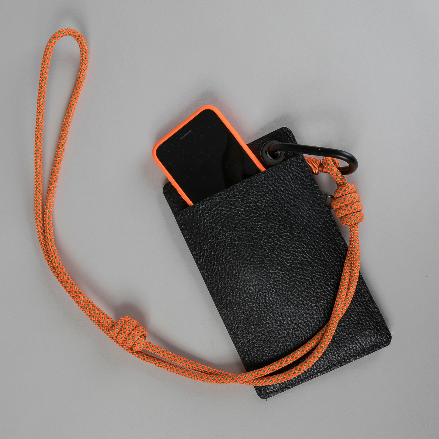 BBKNOT / Portacelular / Negro / Naranjo