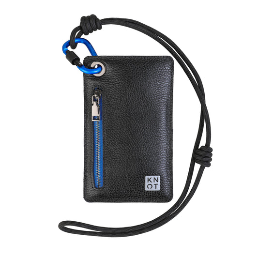 BBKNOT / Portacelular / Negro / Cierre Azul