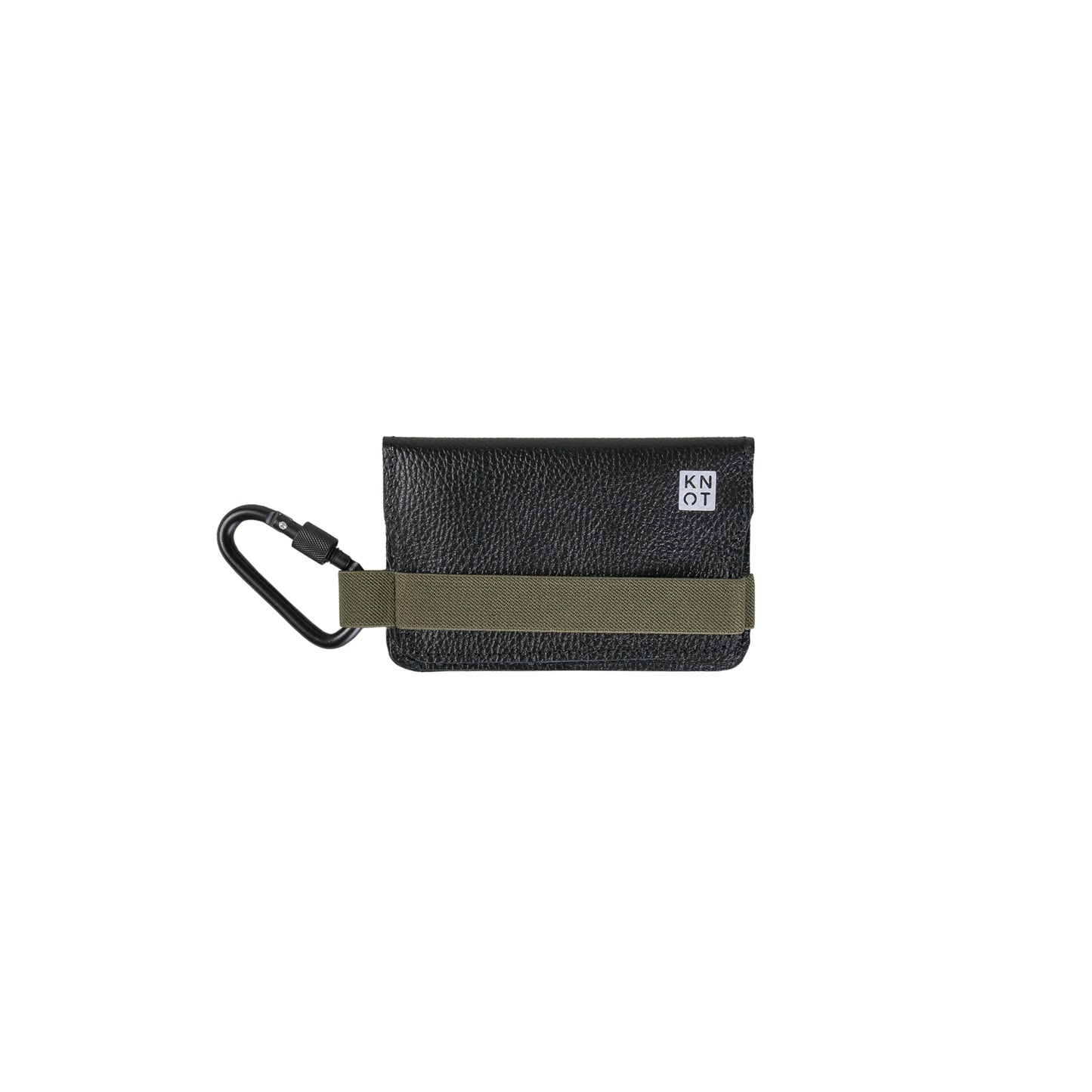 FLEXKNOT / Tabaquera elástico / Negro / Verde Militar