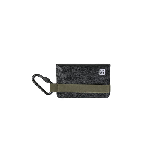 FLEXKNOT / Tabaquera elástico / Negro / Verde Militar