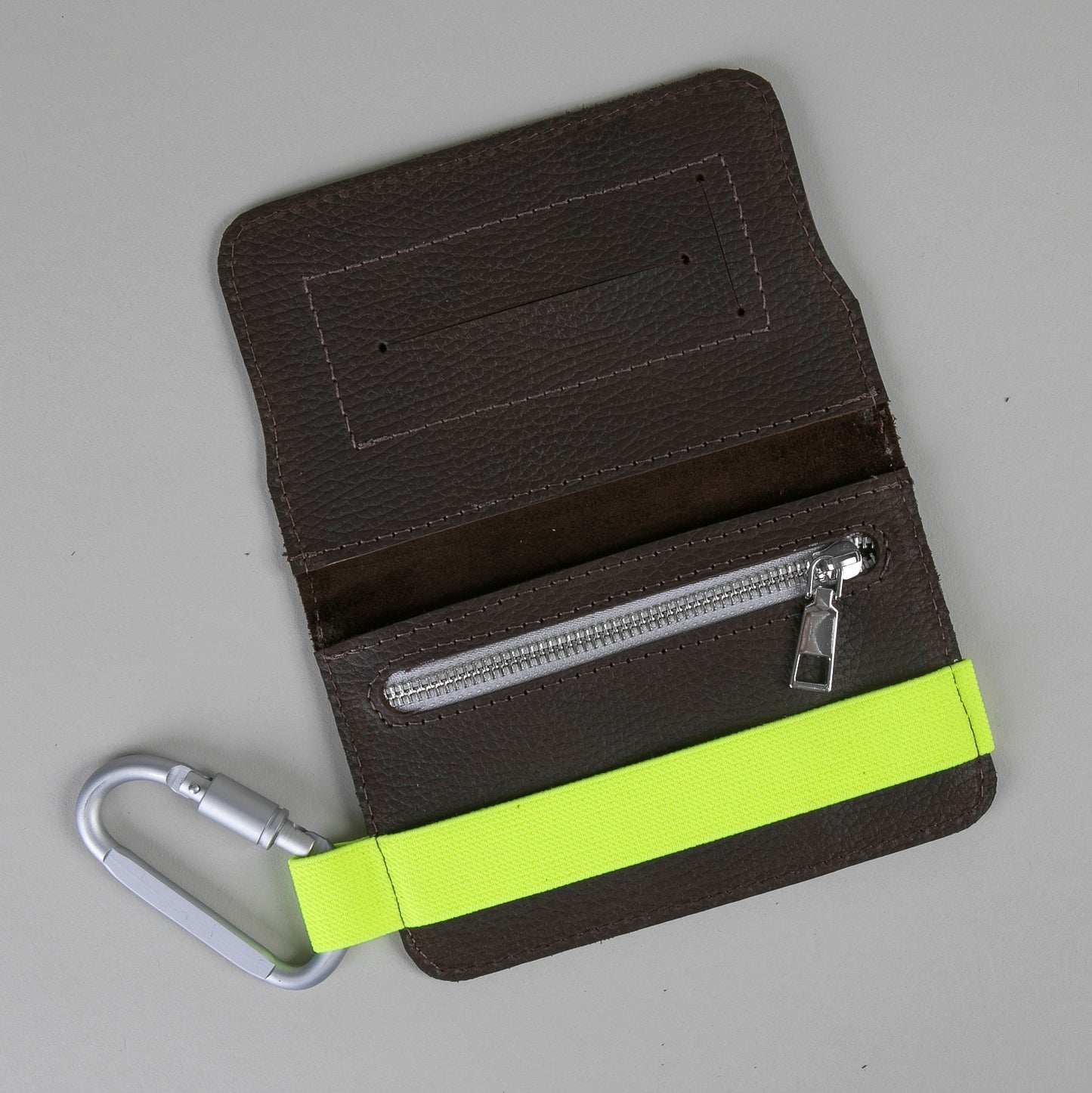 FLEXKNOT / Tabaquera elástico / Café Moro / Amarillo Neón