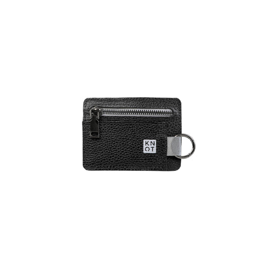BASIKNOT / Tarjetero-monedero / Negro / Gris