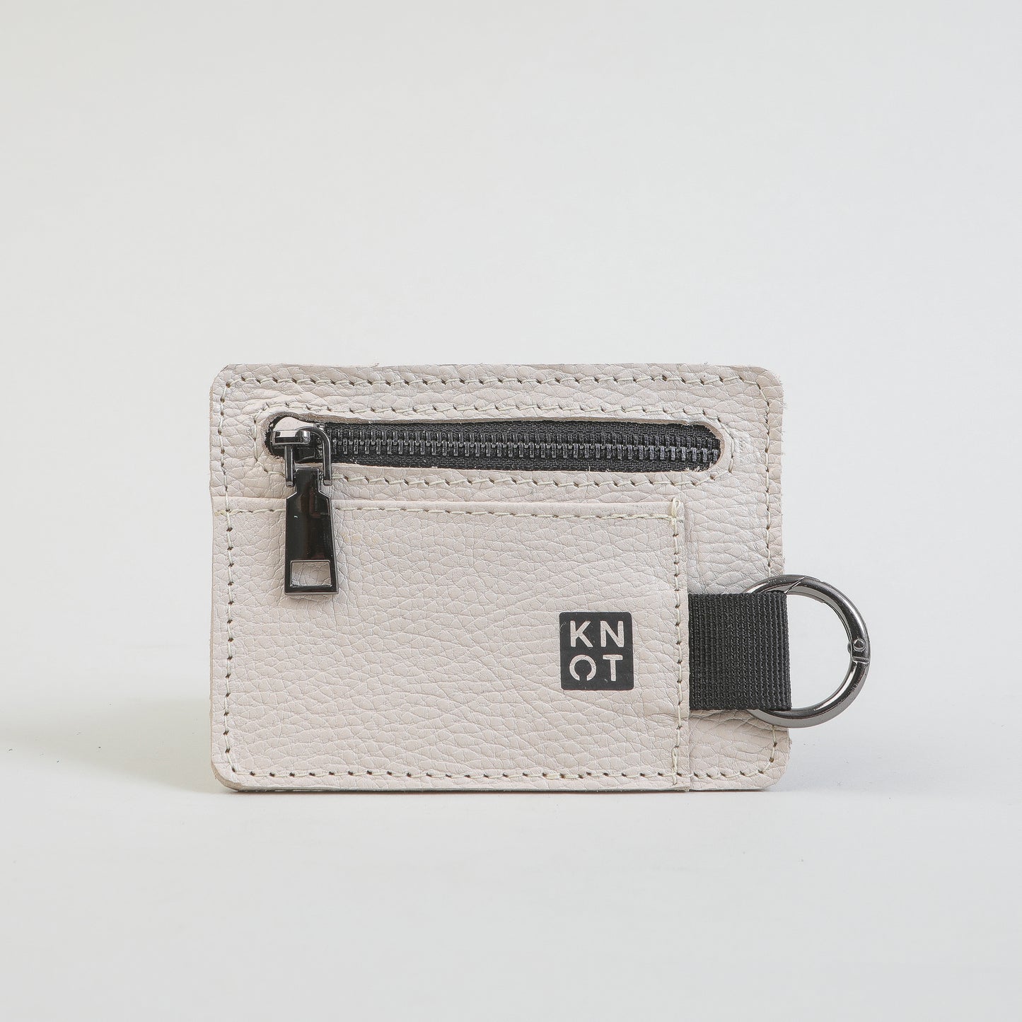 BASIKNOT / Tarjetero-monedero / Arena / Negro